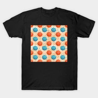 Colorful Umbrella seamless pattern T-Shirt